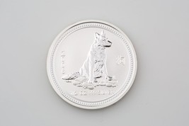 2006 Australia Year Of The Dog 1/2 Oz Silver Coin - £80.45 GBP