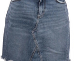 Ann Taylor Women&#39;s Size 4 Blue Distressed Denim Jean Pencil Skirt Fringe... - £20.68 GBP