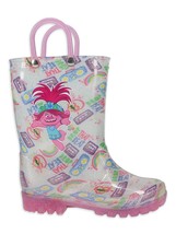 Toddler Girls Rain Boots Trolls Size 5/6 or 7/8 Princess Poppy - $29.95