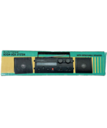 Vintage 1996 Suntone Boom Box System AM/FM  Dual Detachable Speakers Ope... - €17,03 EUR