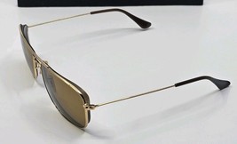 Ray Ban Italy RB3477 001/51 56 16 135 2N Yellow Gold Sunglasses FRAMES ONLY - $49.49