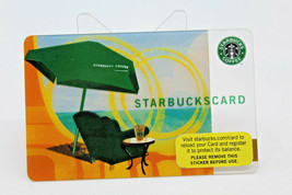 Starbucks Coffee 2007 Gift Card Summer Escape Umbrella Zero Balance No Value - £10.17 GBP
