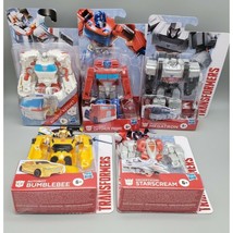 Optimus Prime, Bumblebee, Ratchet, Megatron, and Starscream Transformers Lot NEW - £47.07 GBP