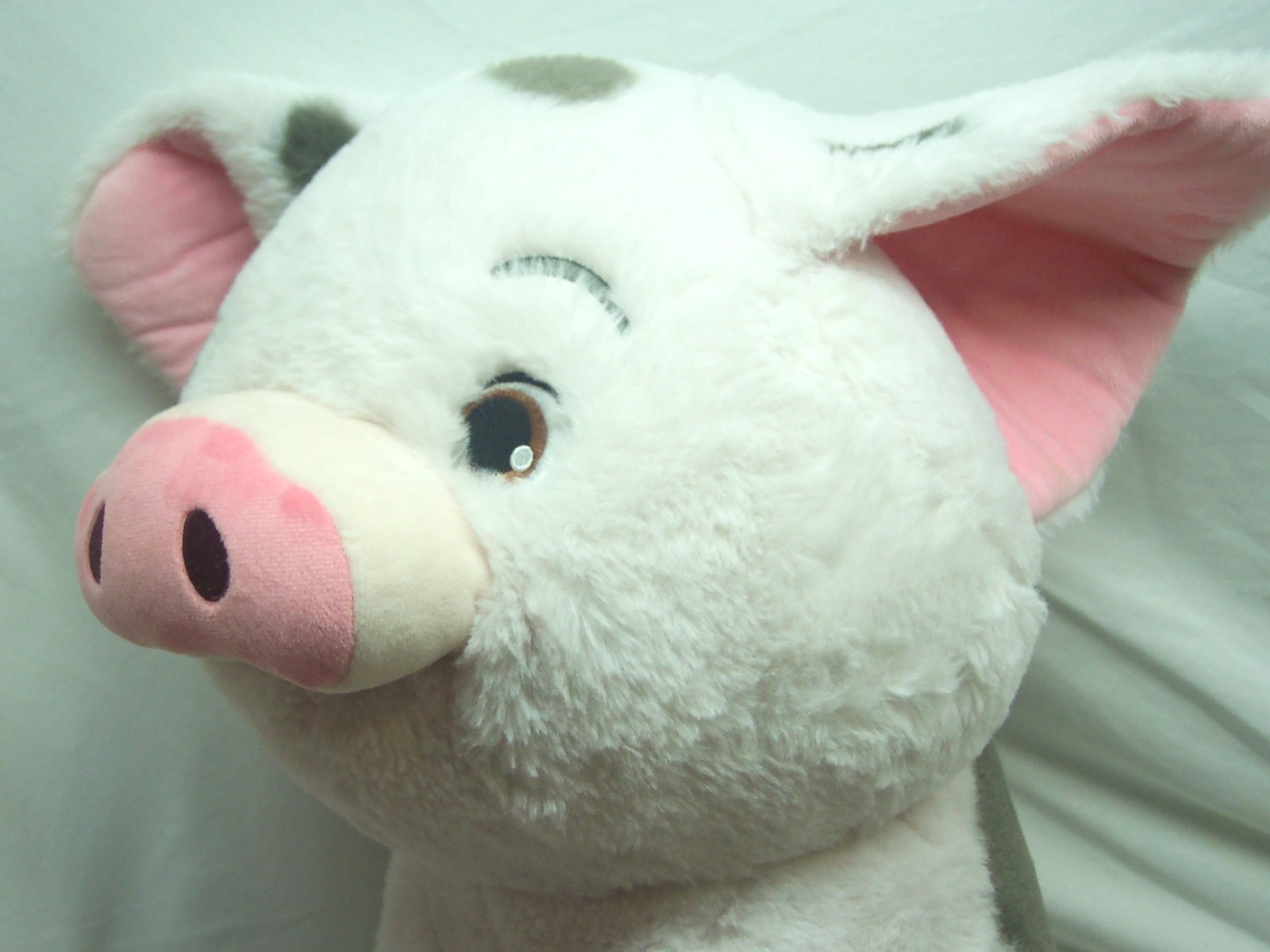 Disney Store LARGE & SOFT Moana PUA THE PET PIG 19" Plush STUFFED ANIMAL Jumbo Item image 3