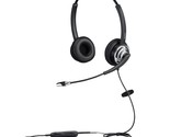 Usb Headset With Noise Cancelling Microphone Pc Headphone With Mic Mute ... - £53.72 GBP