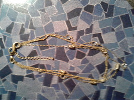 Lia Sophia 3 Strand Chain Necklace - $10.00