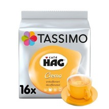 TASSIMO CAFE HAG Decaf coffee Pods -16 pods-FREE SHIPPING - £13.77 GBP