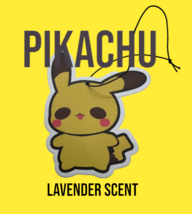 Pokemon Pikachu Adorable Car Home Office Hanging Air Freshener (Lavender Scent) - £6.32 GBP