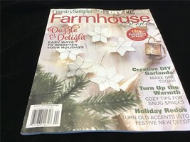 Country Sampler Farmhouse Style Magazine Dazzle &amp; Delight 50+ Projects - £7.82 GBP