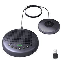 Conference Speaker And Microphone Luna Plus Kit, 8+1 Mics, 360Voice Pick... - $204.99