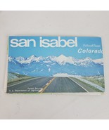 Vintage 1972 San Isabel National Forest Colorado Street Road Map Ephemera - $13.14