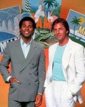 Miami Vice first season portrait Don Johnson &amp; Philip Michael Thomas 8x10 photo - £7.81 GBP