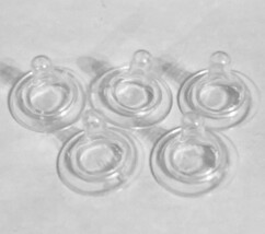 5 PREEMIE Size “No Hole” Nipples *Fits Standard Size Ring For Reborn Dol... - $6.44