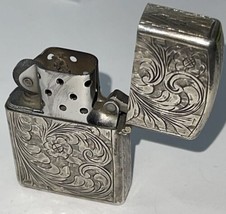 Stunning Zippo Vintage .800 Silver Lighter - £61.86 GBP