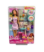NEW IN BOX Barbie Kitty Condo, Brunette with 4 Kittens, Cat Tree, access... - $17.99