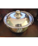 Anthonys Coal Fired Pizza Covered Pot Catering Food Culinary Steel Kettle Lid - $22.00
