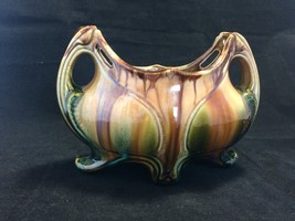 Antique Jugenstil Jardinière. Marquée Bas Avec Nombre + Belgique - $128.13