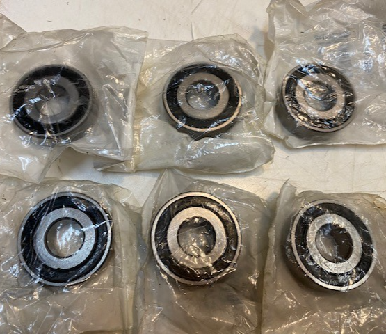 6 Qty of GBC Ball Bearings 1628-2RS | 22610-88-300 | 1628DC | 16x41x13mm... - $29.99