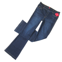 NWT SPANX 20327R Flare in Midnight Shade Pull-on Stretch Denim Jeans L x 33 ½ - £97.42 GBP