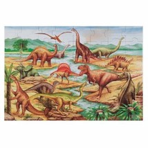 NEW MELISSA &amp; DOUG 421 DINOSAURS 48PC FLOOR PUZZLE - $11.60