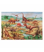 NEW MELISSA &amp; DOUG 421 DINOSAURS 48PC FLOOR PUZZLE - $11.60