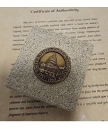 Vintage Original Sandstone from the US Capitol 1793-1960 With COA Paperw... - €64,96 EUR