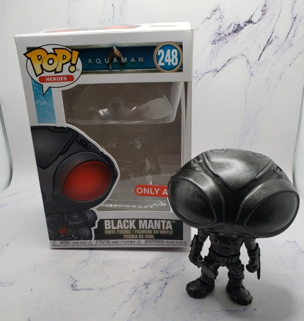 Funko Pop Heroes Aquaman Black Manta #248 Vinyl Figure Target - $6.92