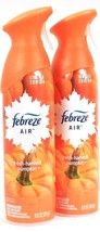 2 Febreze 8.8oz Limited Edition 100% Natural Fresh Harvest Pumpkin Air Refresher - £14.38 GBP