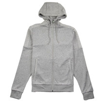 Hugo Boss Mens Pastel Grey Saggy Zip Up Hoodie Sweater Jacket, Large L 3... - $148.01