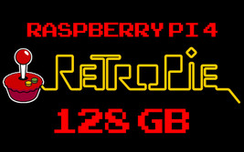 128GB Digital Download Guide Plug And Play RetroPie 4  - £7.82 GBP