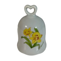 Vintage Porcelain Yellow Daffodil Bell of the Month March - £14.64 GBP