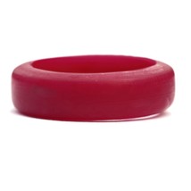 Womens Maroon Silicone Ring Size 6 - £2.32 GBP