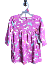 Wonder Nation 2 pc Pink w/ Unicorns Dress &amp; Leggings Set - 18 months - New - £10.38 GBP