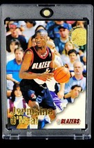 1996-97 NBA Hoops #306 Jermaine O&#39;Neal Rookie Card RC Portland Trail Blazers - £1.59 GBP