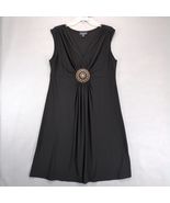 Scarlett Nite Black Flowy Sleeveless Midi Dress Plus Sz 16W Rhinestone M... - €30,73 EUR