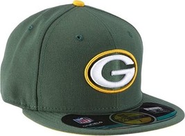 New Era Adult Green Bay Packers 59Fifty Clean Up Cap, Black, 7 1/2 - £26.33 GBP