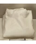 Glacier Bay Fabric 71 in. x 74 in. White Fabric InstaCurtain with Bulit-... - $12.73