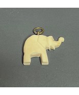 Vintage Miniature Elephant Charm Pendant Celluloid Cracker Jack Prize - $535.15 MXN