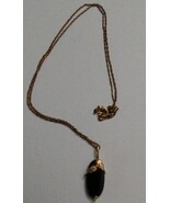 Coleman Co.©  10k Black Hills Gold Onyx Pendant Necklace #F21-1205-01 - $125.00