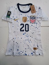 Abby Wambach USA USWNT 2023 World Cup Stadium White Home Womens Soccer Jersey - £67.86 GBP+