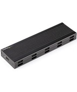Startech USB-C 10Gbps to M.2 NVMe or M.2 SATA SSD Enclosure, Portable M.... - £94.69 GBP