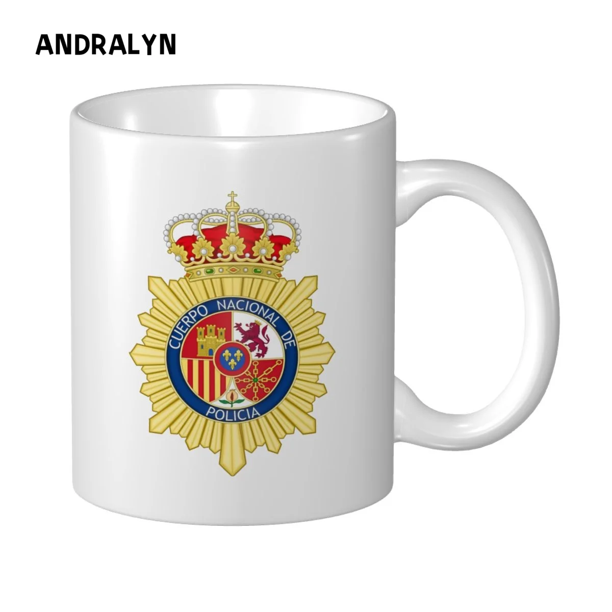 Spain National Police Mug Mug Coffee Mugs Milk Cup Gift Print Picture - $19.99