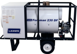 L.B. White Foreman 230 DF 230,000 BTUH, Dual Fuel LP/NG, Vented - £3,612.15 GBP