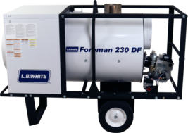 L.B. White Foreman 230 DF 230,000 BTUH, Dual Fuel LP/NG, Vented - £3,615.96 GBP