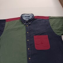 Nautica RN#67835 Men's XL Multicolor Long Sleeve Button-Down Shirt Collar Shirt image 14