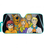 Scooby Doo Mystery Machine View Accordion Car Sunshade Multi-Color - £29.24 GBP