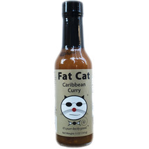 Fat Cat Caribbean Curry Scotch Bonnet Pepper Hot Sauce - £6.38 GBP
