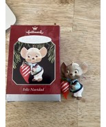 1998 Hallmark Keepsake Christmas Ornament - Mouse Chili Pepper - Feliz N... - $13.45