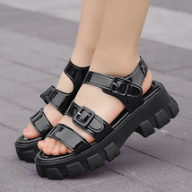 Women Sandals Gladiator Platform Women&#39;s Sandals Summer Fashion Women Chunky Bea - £23.04 GBP