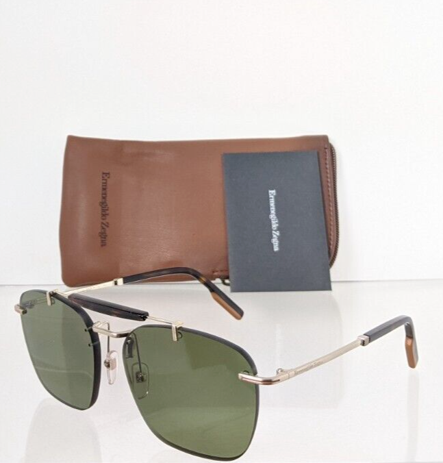 Brand New Authentic Ermenegildo Zegna EZ 0155 32N Sunglasses 59mm 0155 F... - $148.49
